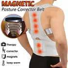 Ортопедический Магнитный ремень для коррекции осанки, для заботы о здоровье, регулируемый корсет для коррекции осанки бандаж для поддержки спины
