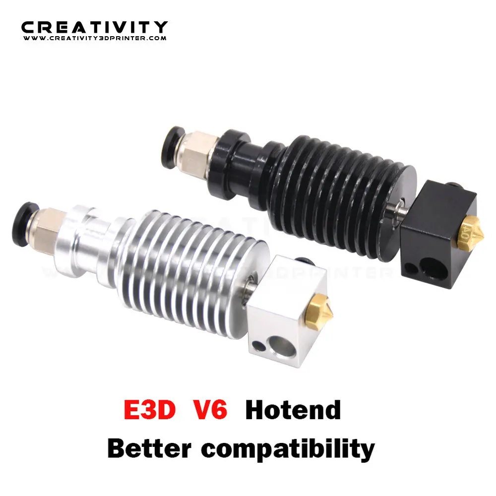 3D принтеры Запчасти E3D V6 Hotend высокая температура версии J head 0 4/1 75 мм сопло