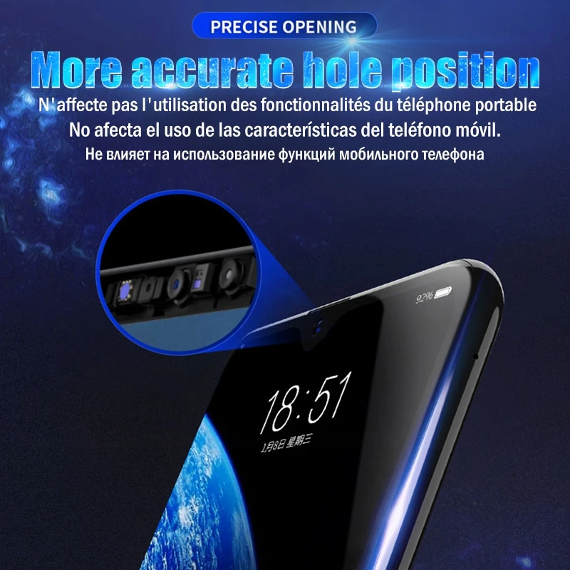 protective hydrogel film for samsung galaxy a72 a52 a42 a32 a12 a70 a50 a40 a21 a31 a51 a71 m51not glass screen protector foil free global shipping
