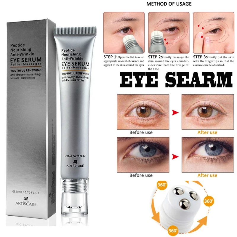 Мульти titanium глаза подтяжки лица анти морщинка для глаз с эссенцией Сыворотки!