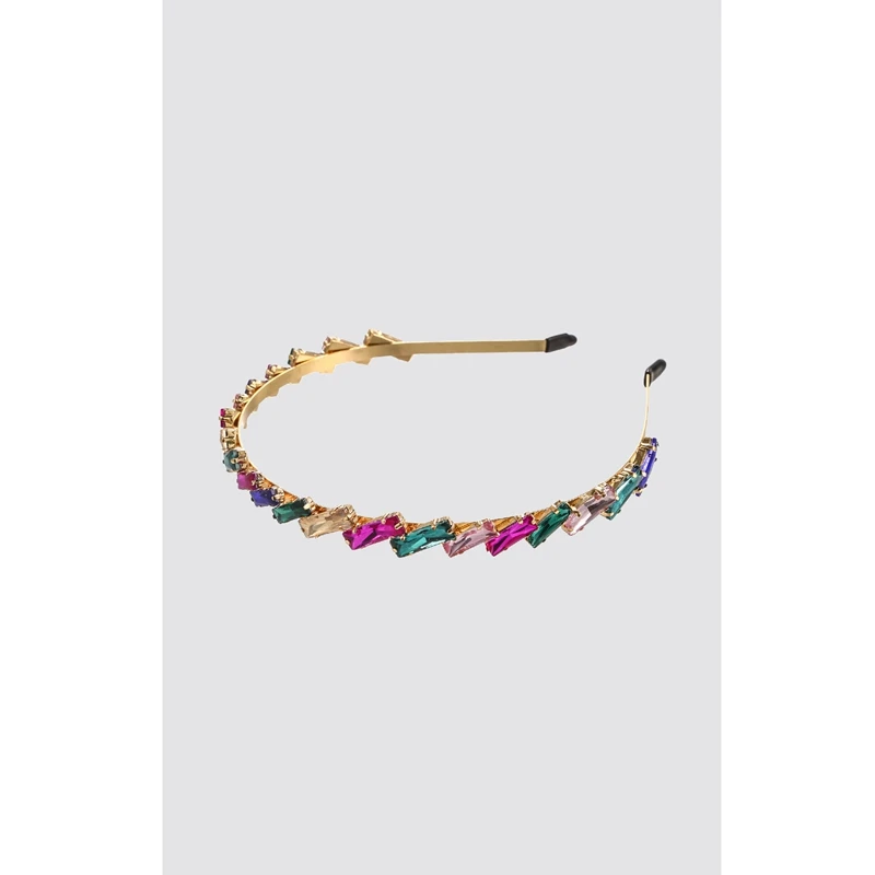 Ободок стразы для волос девушек Match Right блестящий роскошный ободок аксессуары