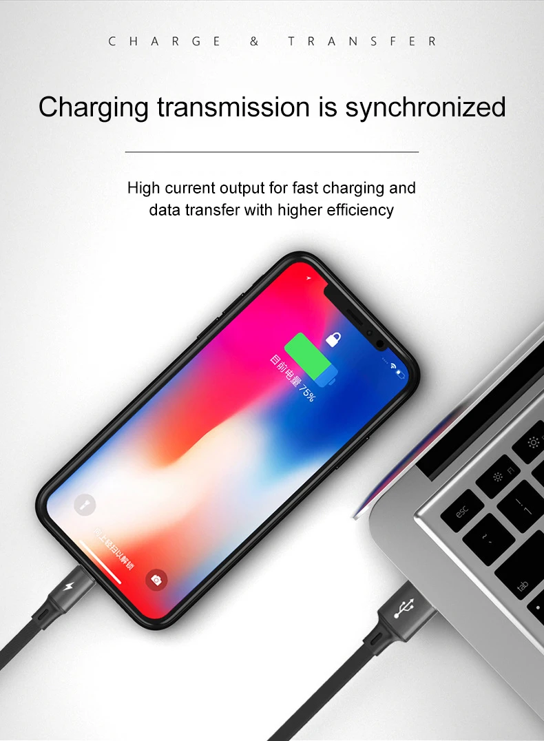 Для iPhone usb 8Pin USB C Micro USB кабель короткий зарядный кабель для сотового телефона для iPhone 11 Pro xs max xr 8 7 5S кабель для быстрой зарядки