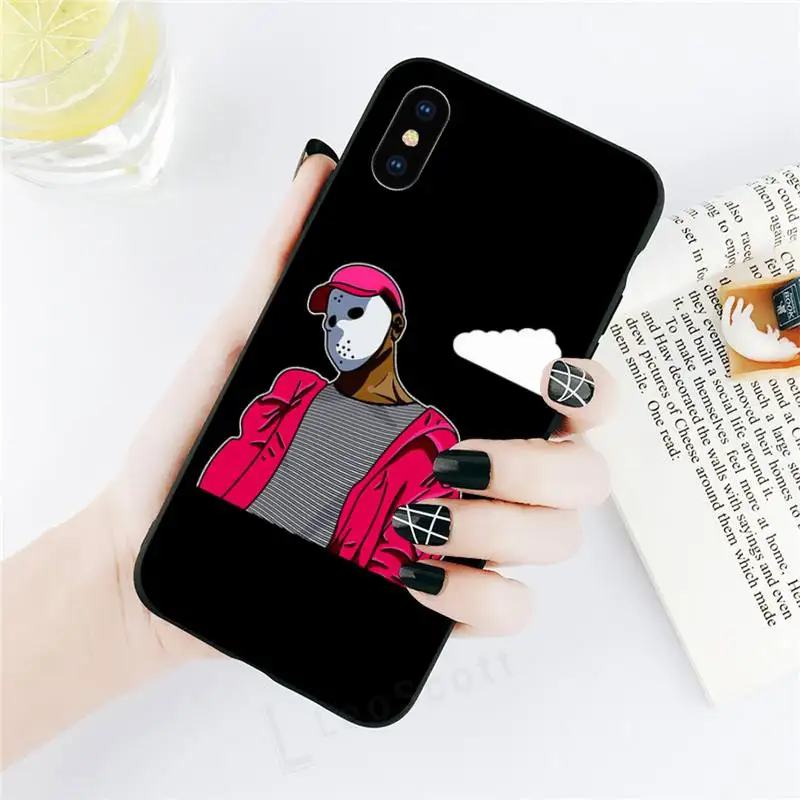 

Rapper SKI MASK THE SLUMP GOD Phone Case for iPhone 11 12 pro XS MAX 8 7 6 6S Plus X 5S SE 2020 XR