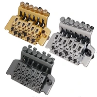 a set of left handed electric guitar bridge tremolo double locking systyem with whammy bar guitar accessories 3colors