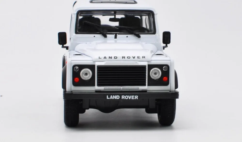 Welly 1/124 1:24 Land Rover Defender внедорожник автомобиль литья под давлением дисплей Модель игрушки на день рождения для детей мальчиков и девочек