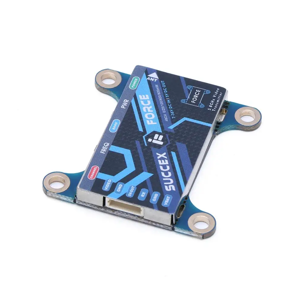 Фото IFlight SucceX Force 5 8 ГГц 800 МВт 40CH VTX Регулируемая передача видео для RC DIY FPV гоночного IFlight SucceX Force 5 8 ГГц 800 МВт 40CH VTX Регулируемая передача видео для RC DIY FPV гоночного