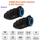 Maxto M3 переговорное устройство для мотоцикла 1080P HD-камера 6 водителей говорящая группа Bluetooth мотогарнитура и рекордер Wifi