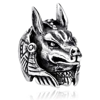 black silver color punk snake ring lizard dog pharaoh ppening ring can be adjusted to replace exaggerated dominile man woman