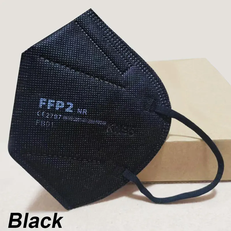 Маска FFP2 для взрослых KN95 маски лица рта Тканевая маска FFP2MASK защитная 5 слоев