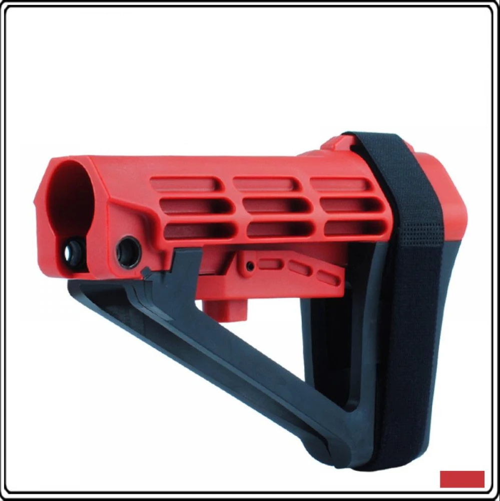 

New Outdoor Sports Cs Game Equipment Tactical Nylonairsoft Stock Updated Accessories for M4 Hk416 Gel Ball Toy Gun Parts