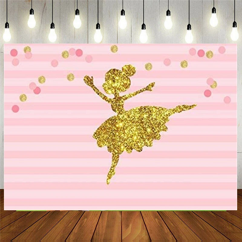 Абстрактный танцевальный фон для маленькой девочки балерины украшение
