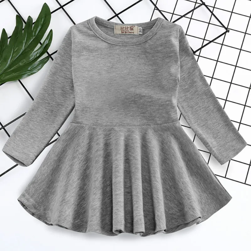 FD377-Gray Одежда с Минни Маус для новорожденных девочек комплект одежды в горошек для детей костюм из футболки и штанов верхняя одежда для маленьких девочек спортивный костюм, комплекты одежды - Цвет: FD377-Gray