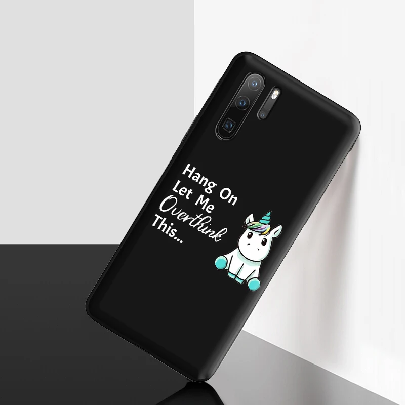 Повесьте на Let Me Overthink этот силиконовый чехол для Huawei Nova 6 7 SE 2 2i 3 3i 4 4E 5 5i 5T Lite Pro