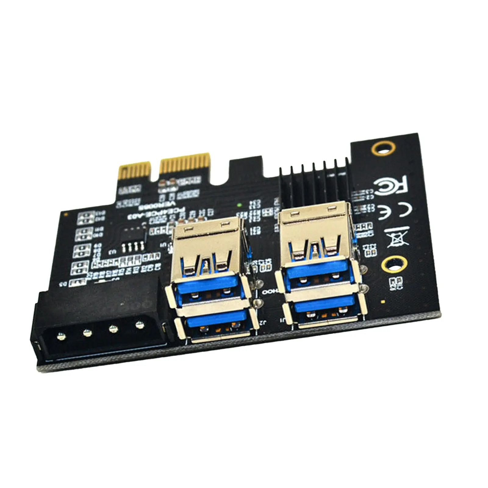 Двухслойный PCI E USB 3 0 интерфейс x 4 Райзер адаптер плата 1x до USB|Персонажи