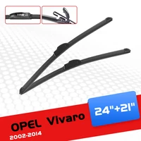 celanova car wiper blade for opel vivaro 2002 2014 2421 windscreen windshield rubber wiper