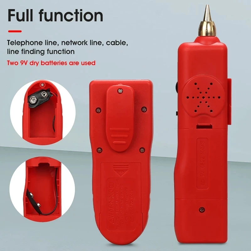 RJ11 RJ45 Crimper Cat5 Cat6 LAN Network Cable Tester Telephone Wire Tracker Three Colors Available