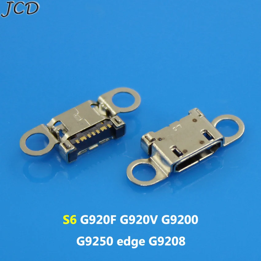 JCD 20 шт./лот для Samsung Galaxy S6 Edge + G928 G920 G920F G920V G925 G925F Micro Usb порт зарядки разъем