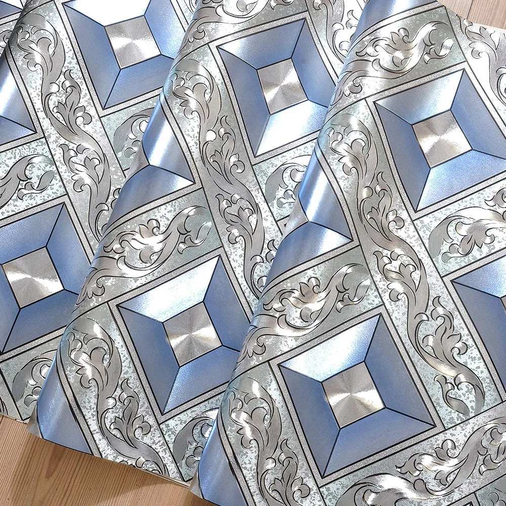 Мозаичная сетка фон мерцающие обои золотой металлик лист Настенная Наклейка на