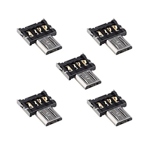 Ascromy USB C к USB OTG адаптер для samsung Galaxy S9 S8 Plus Note 8 Oneplus Macbook Pro флэш-накопитель mini type C USB-C адаптер - Цвет: 5PCS