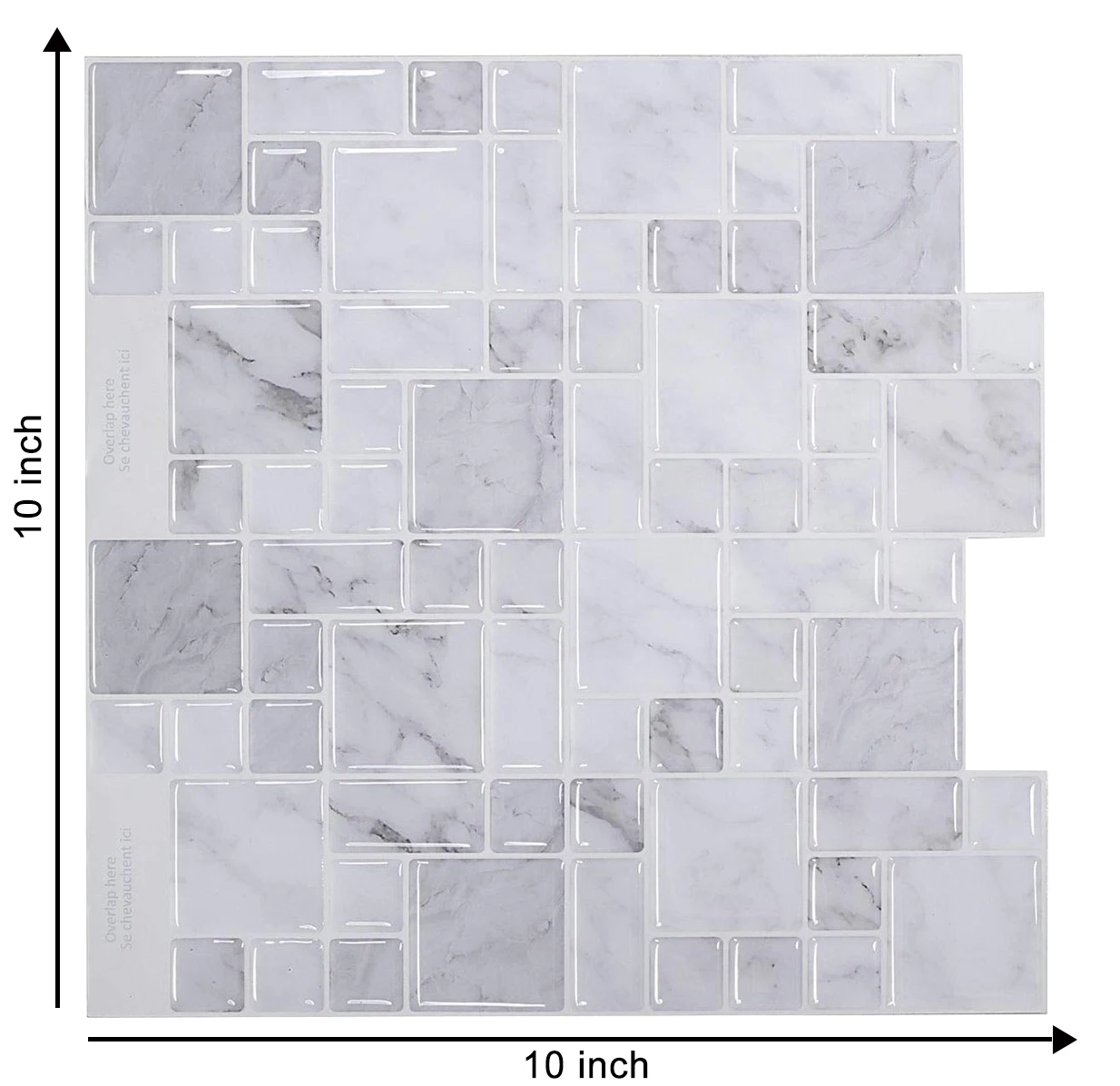 Кухонная водостойкая Настенная Наклейка WODECOR с защитой от загрязнений легко