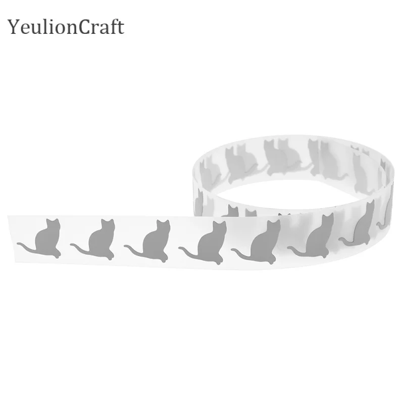 Светоотражающие наклейки Chzimade 1 м с изображением гитары кота животного