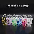 Сменный Браслет, прозрачный ремешок для Xiaomi Mi Band 6 5 4 3, ремешок для смарт-часов, аксессуары для смарт-часов, ремешок для браслета