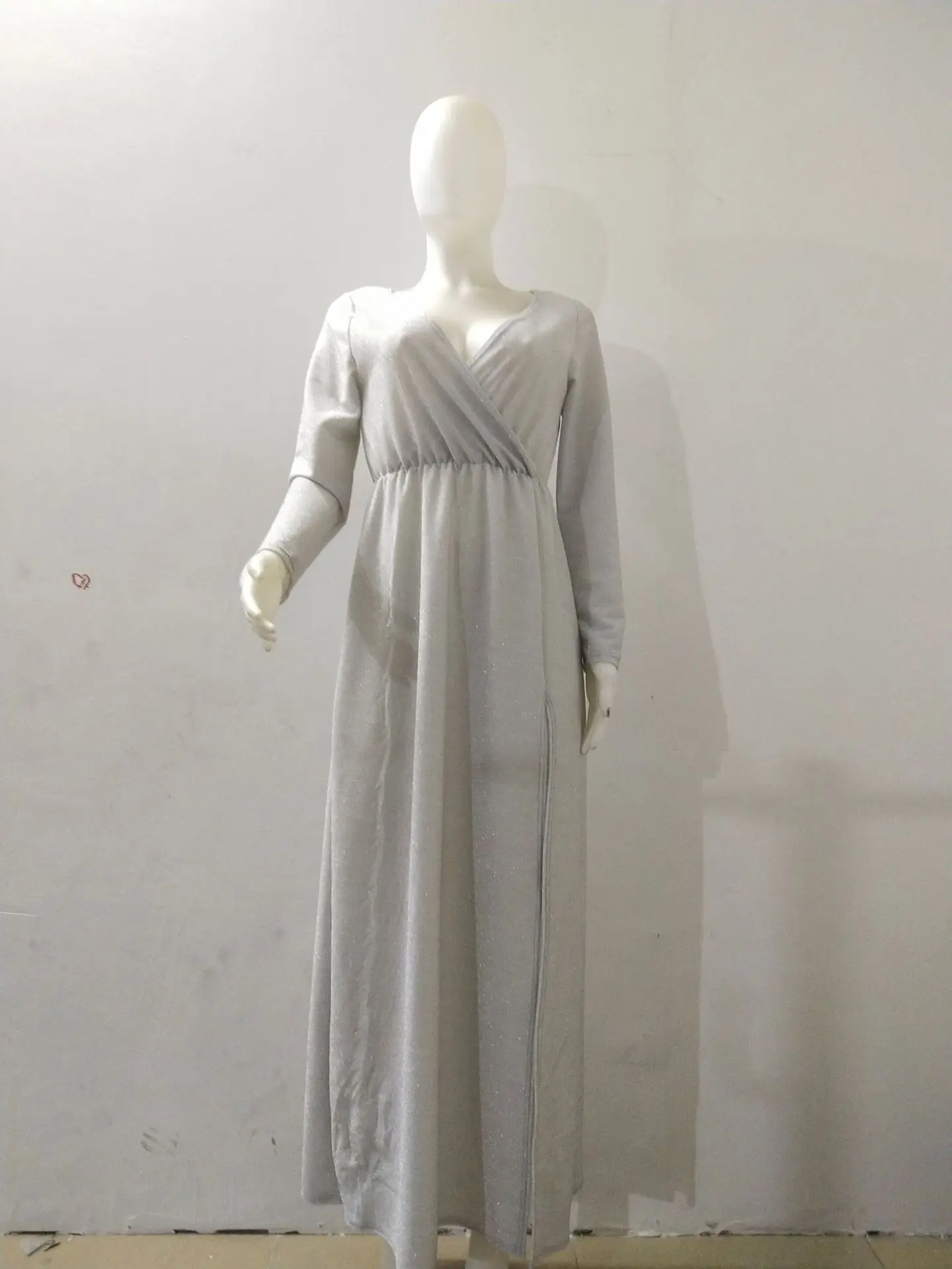 Женское блестящее пляжное платье макси однотонные богемные вечерние платья с