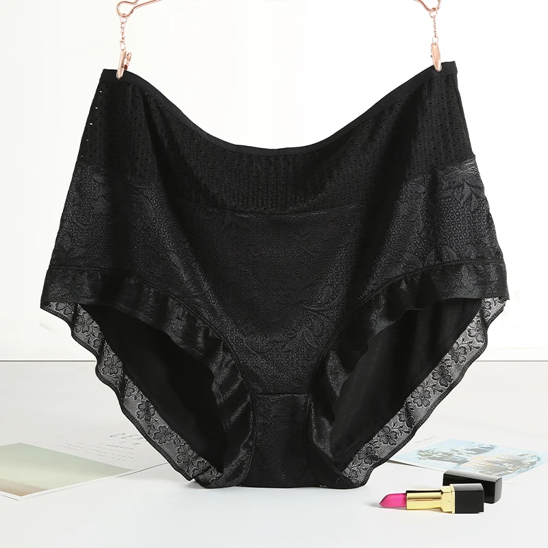 

Women's Panties Large Sizes Ultra-large Breathable High Waist Elastic Modal Cotton Briefs Underwear Plus Size Women Fits 175 Kg