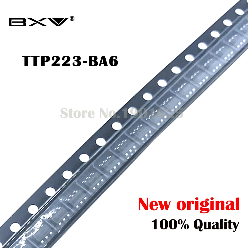20 шт. TTP223-BA6 TTP223 SOT23-6 SOT новое и оригинальное IC