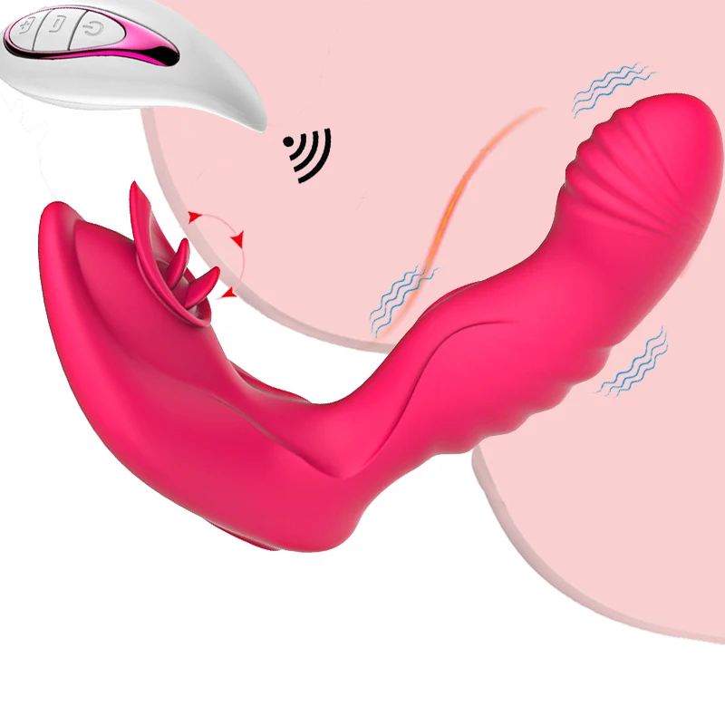 Фаллоимитатор вибратор носимый язык оральный Стимулятор клитора точки G