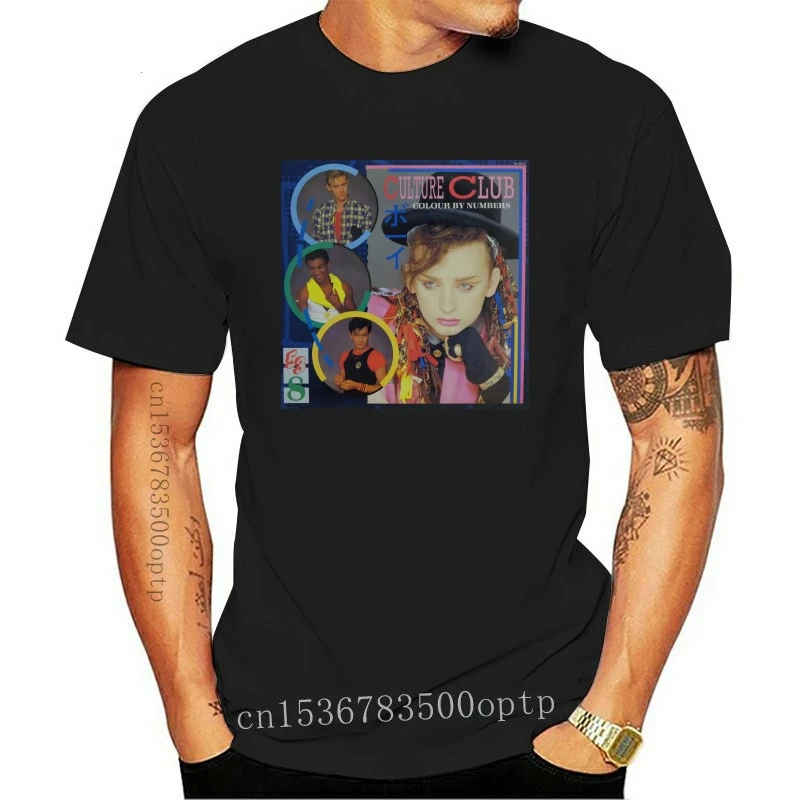

Футболка унисекс с принтом New Boy George Culture Club, цвет от Numbes, B369
