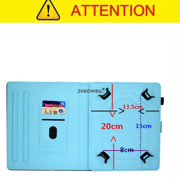 Универсальный чехол из искусственной кожи для Kobo Glo HD Touch электронной книги/Aura