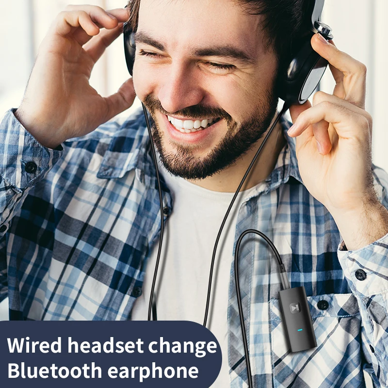 CABLETIME беспроводной приемник Bluetooth 5 0 Aux длинный аккумулятор подключи и работай на