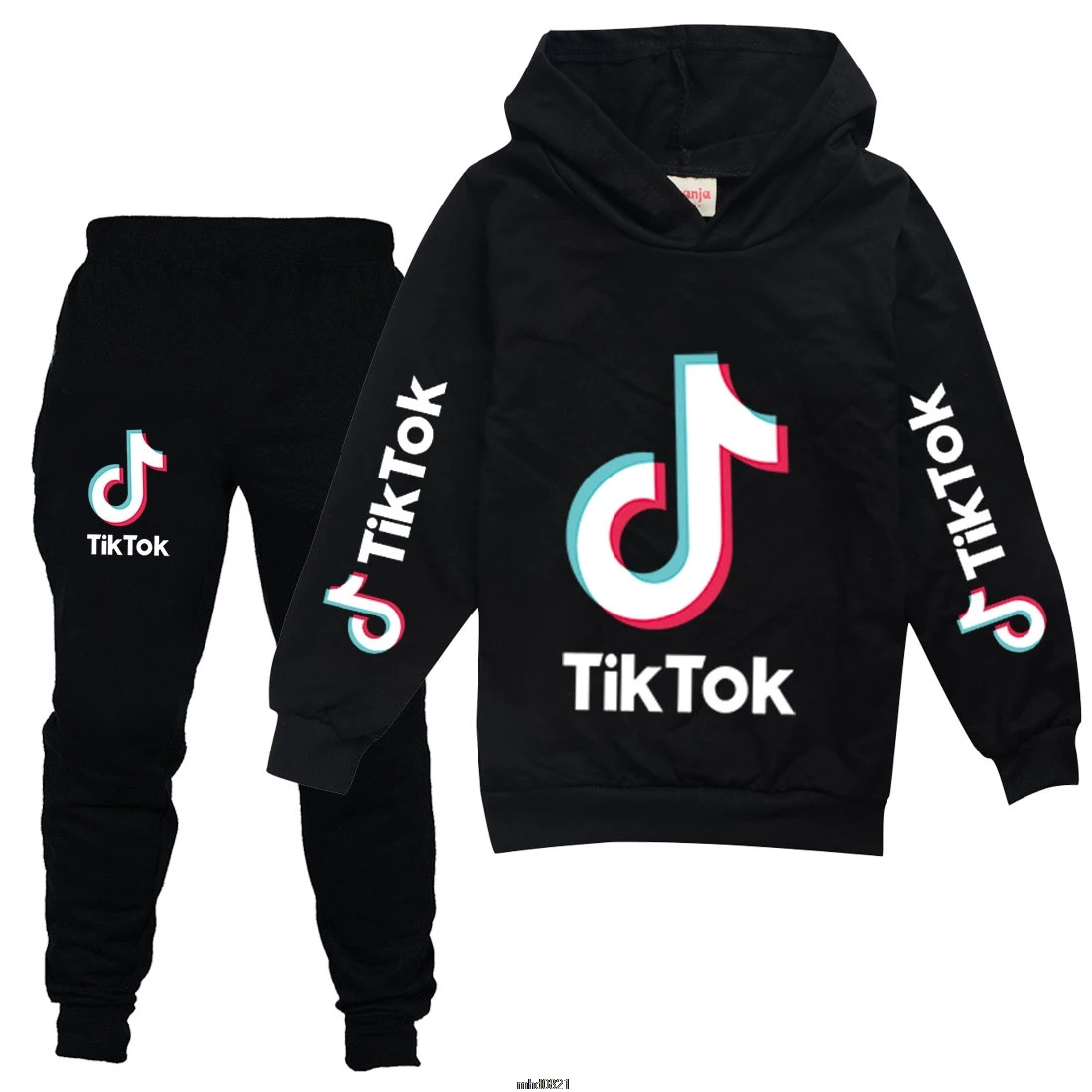 Спортивный костюм Tik Tok для мальчиков детский спортивный с толстовкой и штанами 2