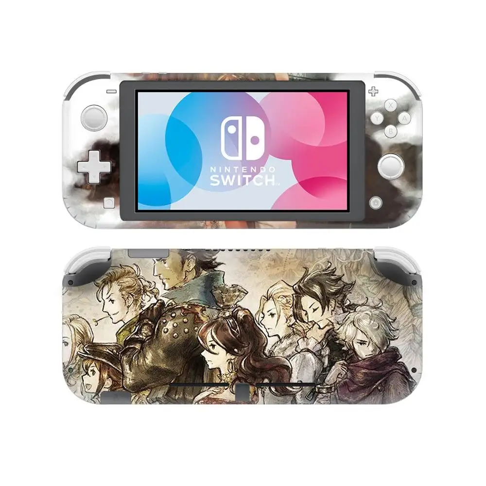 Octopath путешественник кожи Стикеры наклейка Для Nintendo переключатель Lite консоли и
