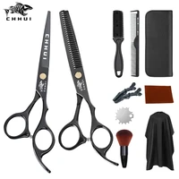 professional hairdressing scissors hair cutting thinning set 6 inch hair scissors barber scissors tool salon shears accessories