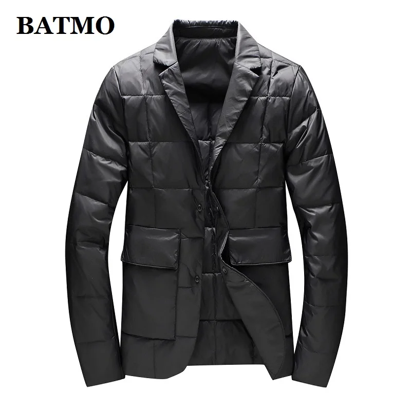BATMO 2020 Новое поступление зимние 80% Белые куртки на утином пуху для мужчин зимний