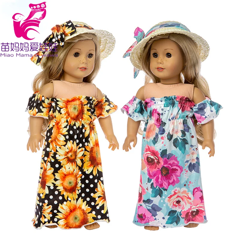 40 см Одежда для кукол летнее праздничное платье комплект одежды американской