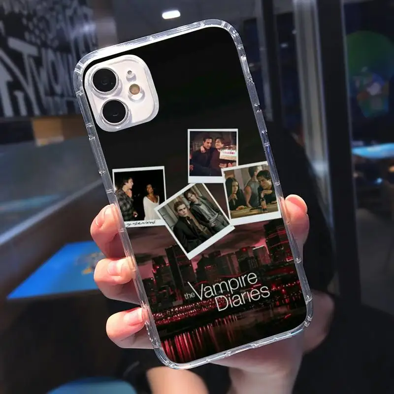 

vampire diaries Phone Case for iPhone 11 Pro X XS Max XR 5 SE 6 S 7 8 Plus Samsung Galaxy A 21s 71 S 8 9 10 Plus note 20 Ultra