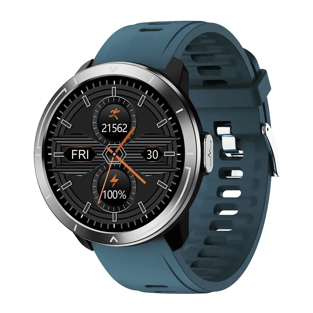 

Смарт-часы ECG PPG мужские с функцией измерения ЭКГ, температуры тела, OLED-экраном 1,3 дюйма