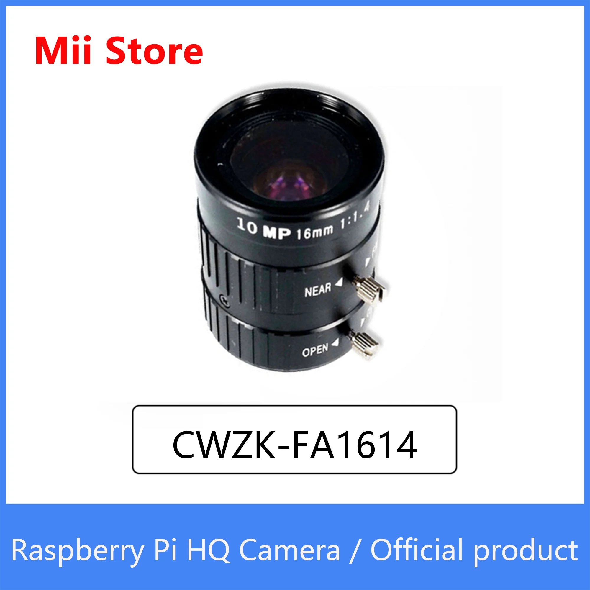 Официальный товар для камеры Raspberry Pi HQ фотокамера 10 МП объектив 6 мм Sony IMX477 с