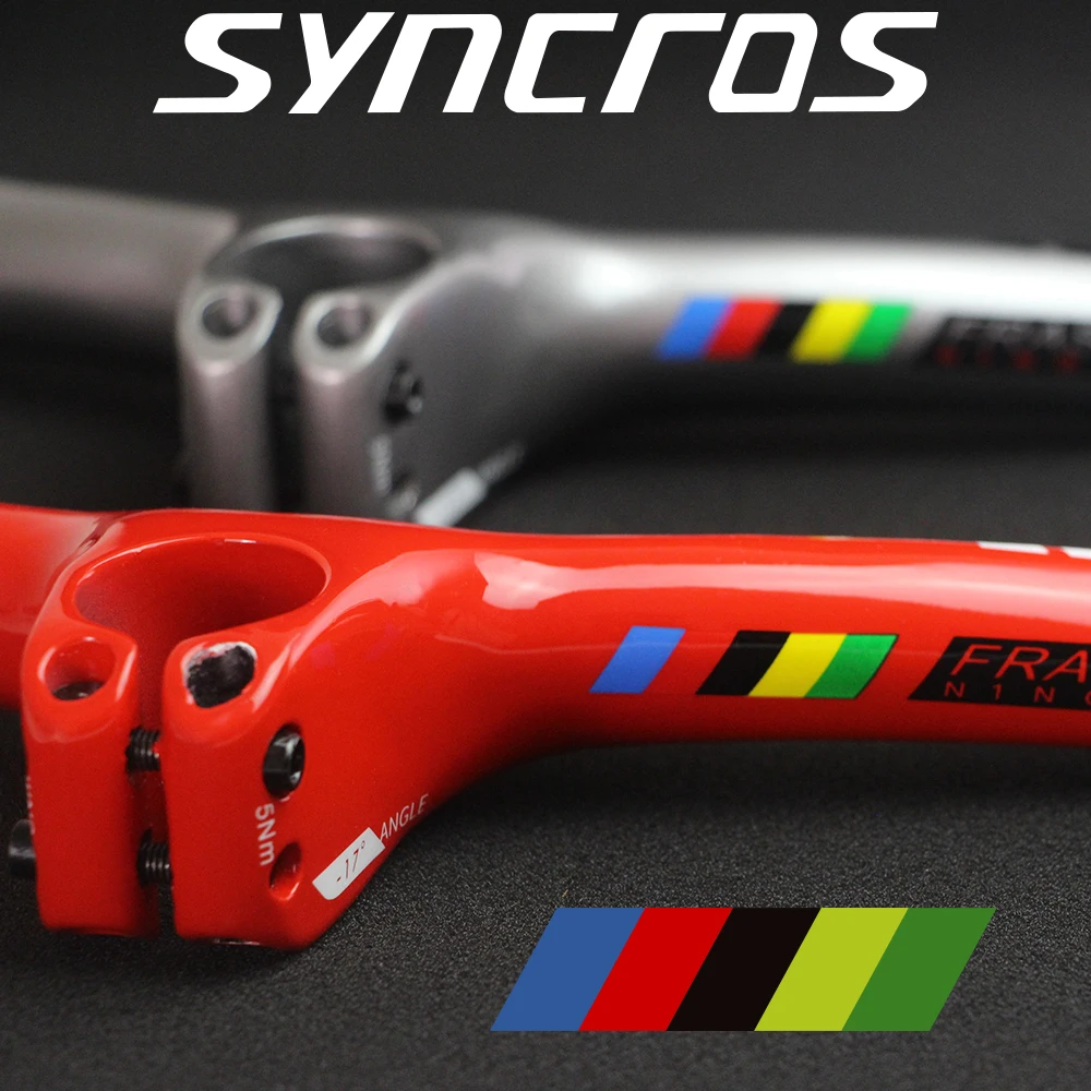 Скидка Велосипедный подъемник Syncros SPARK RC WC N1NO LTD HMX-8/-17/-25 градусов, цельнообработанный Интегрированный руль из углеродного волокна, запчасти для гор...