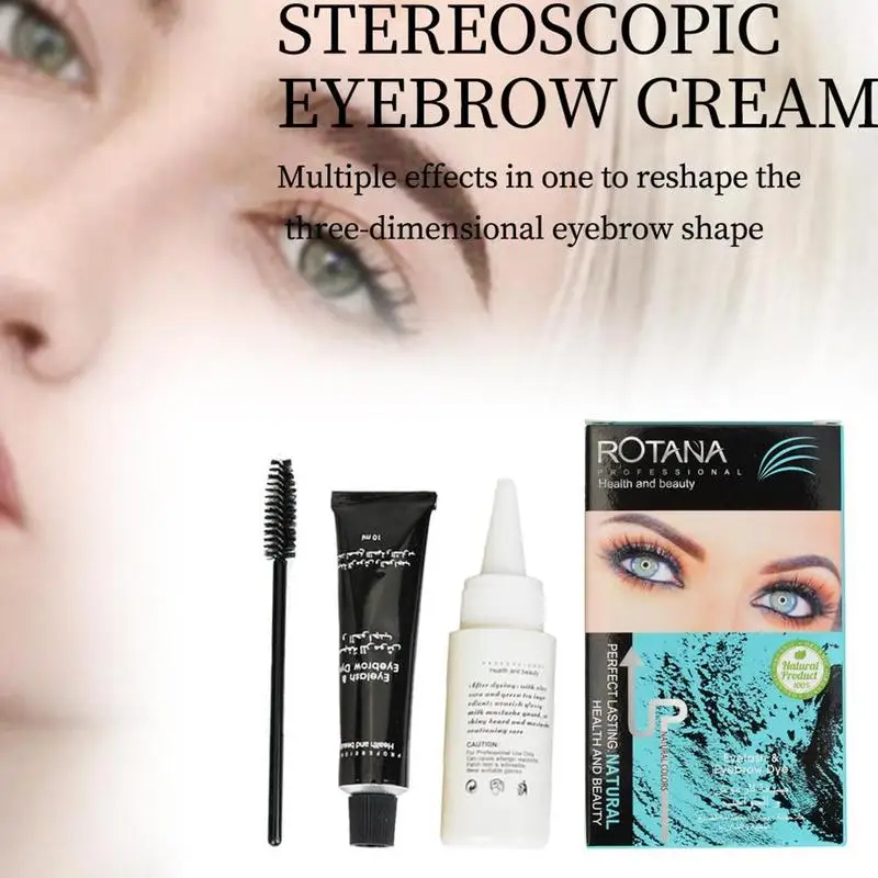 

Eyebrow cream, quick-drying, waterproof, long-lasting, color-resistant eyebrow natural styling cosmetics L4G1