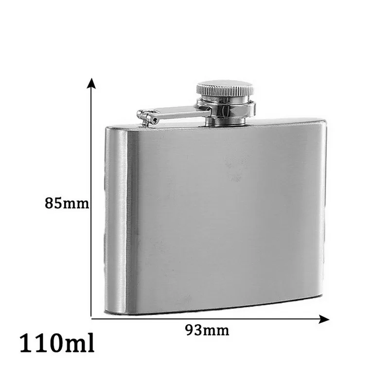 1-10oz High Quality Wine Whisky Pot Bottle Hip Flasks Drinker Alcohol Portable Drinkware Stainless Steel | Дом и сад