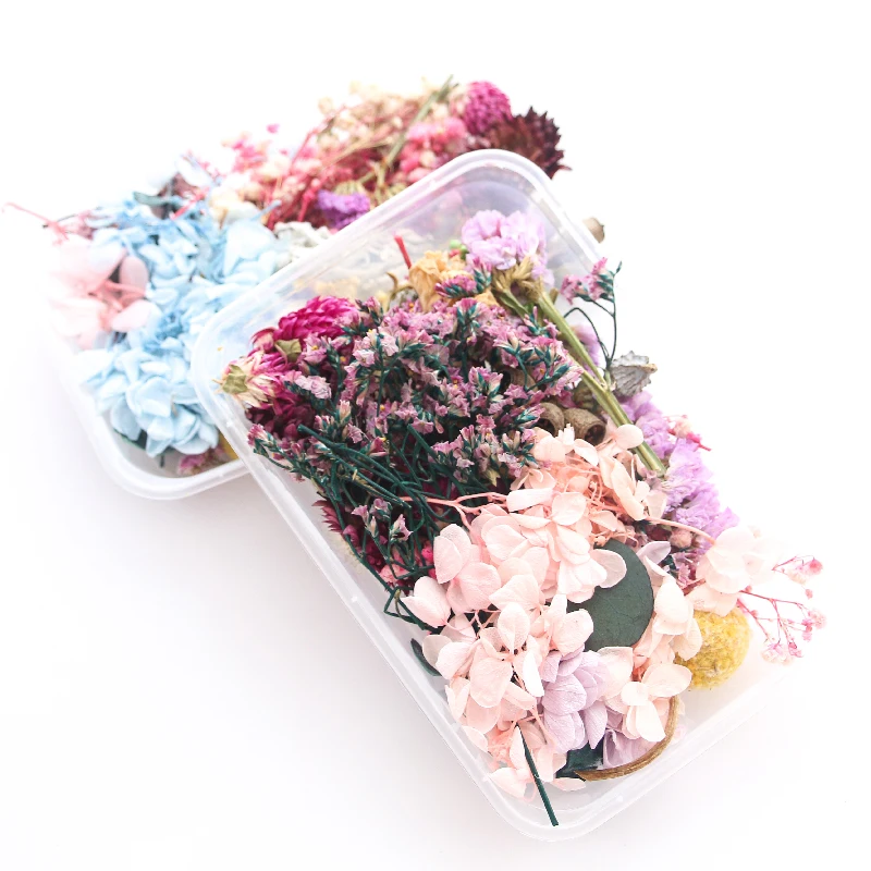 Ароматерапия Свеча diy Материал вечный сушеный цветок Комбинация ручной работы