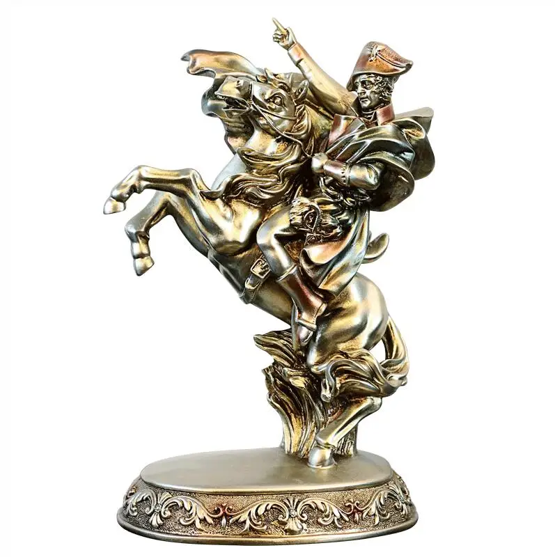 Статуэтка рыцаря Наполеона в европейском стиле статуэтка из смолы украшение для