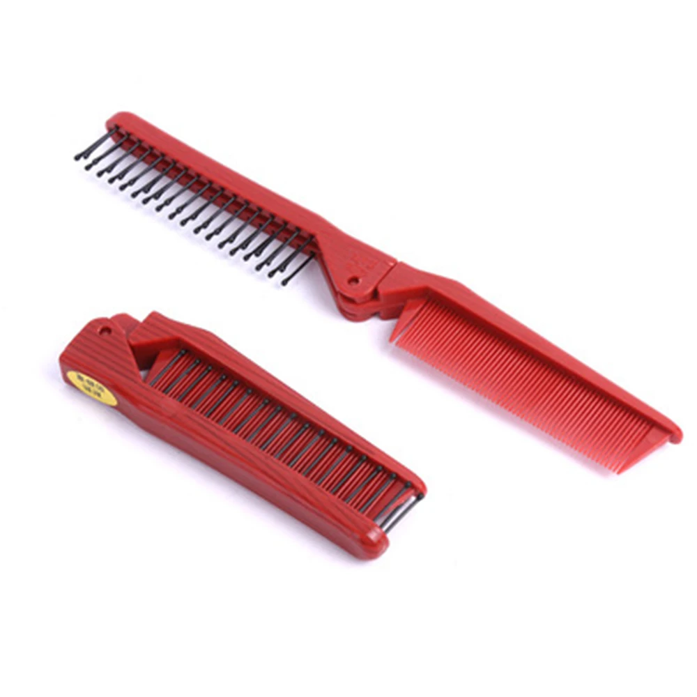 1 шт. Портативный портативный гребень для волос Щетка массажная расческа анти