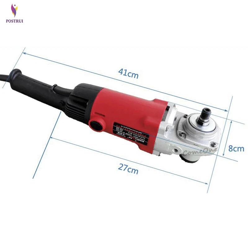 Electric 1400w marble granite wet Stone Polisher grinder sander Hand Grinder Water Mill Variable Speed c/w 7 pcs polishing Pad |