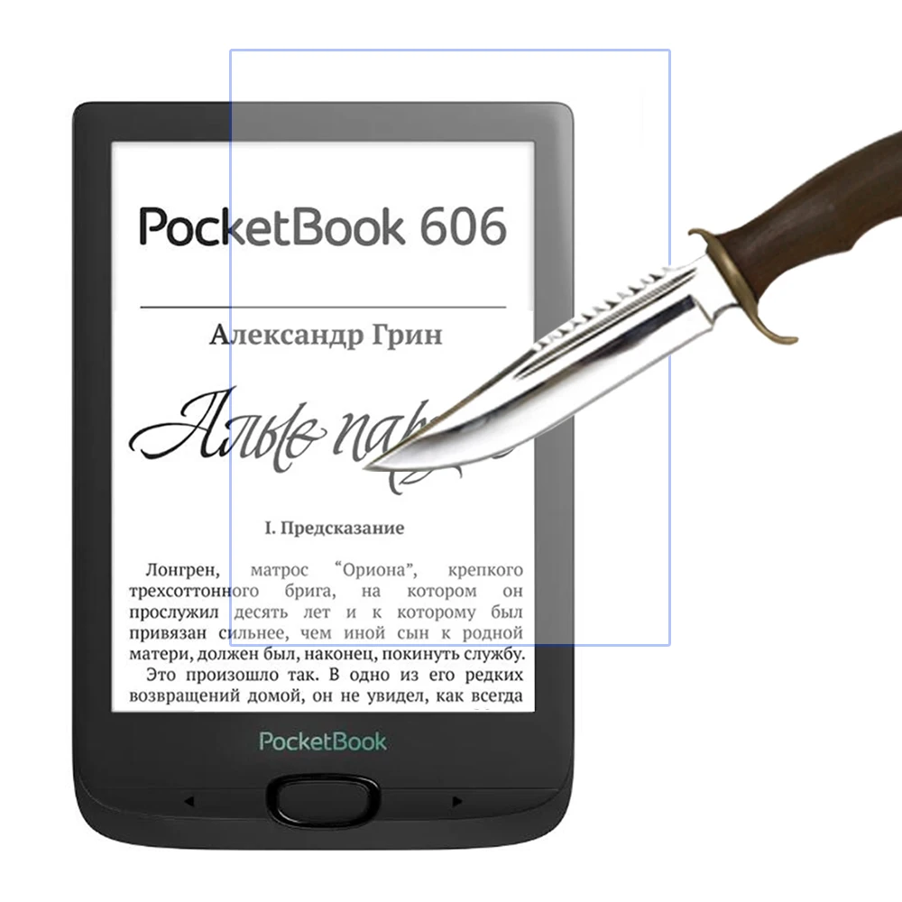 

6 inch Tempered Glass Film Screen display Protector for pocketbook 606 PB606 Ebook reader Ereader