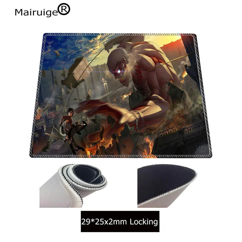 Высокоскоростной Новый Коврик для мыши Mairuige 900x400x3 мм из аниме атака на Титанов